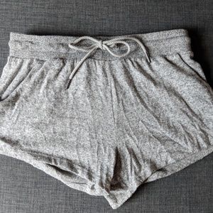 NWOT Grey Terry Shorts